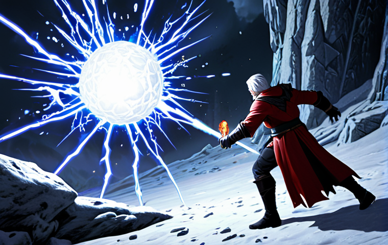 **Prompt:** A powerful character from 'Reverse: 1999' unleashing a devastating elemental attack on a formidable enemy. Visuals should highlight the 'attribute advantage' with glowing effects flowing from the character to the enemy, signifying a critical hit and vastly amplified damage numbers. Show intricate magical calculations or symbolic pathways leading to the final high damage output, illustrating the "snowball effect" of proper elemental targeting, against a mystical and intense backdrop. --ar 16:9 --v