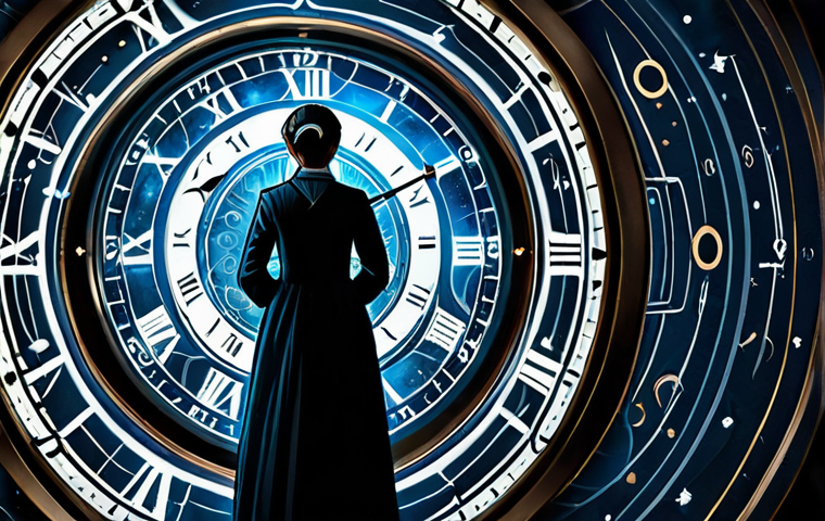 Mysterious New Character**

"A professional illustration of a woman with a mysterious aura, fully clothed in modest, possibly ancient-inspired attire. She stands in front of a swirling vortex or a stylized clock face, hinting at time or space manipulation. Background details include subtle symbols related to a secret organization. Perfect anatomy, correct proportions, well-formed hands, natural pose. Safe for work, appropriate content, professional, family-friendly."

**