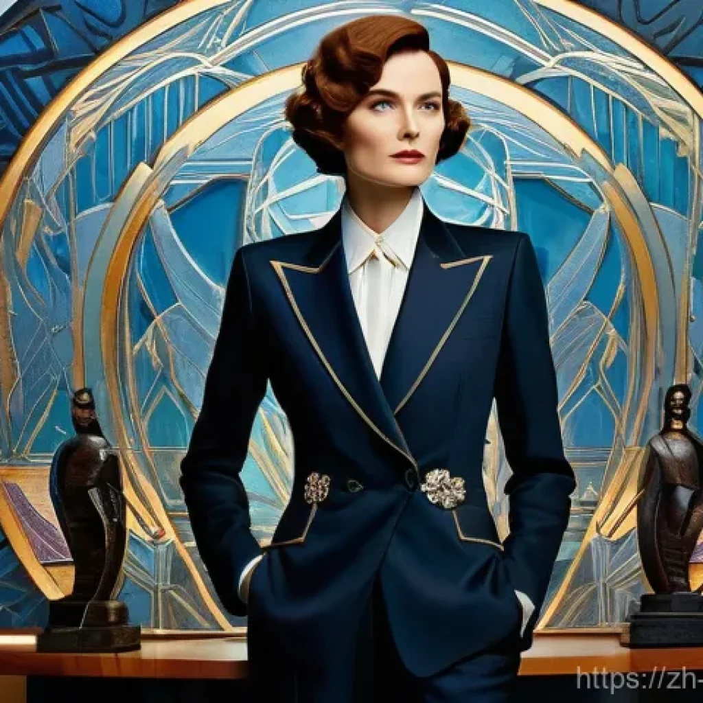 리버스 1999 코스튬 이벤트 - **Prompt Title: "Tennant: Battle of the Connoisseurs in an Art Deco Gallery"**
A full-body port...