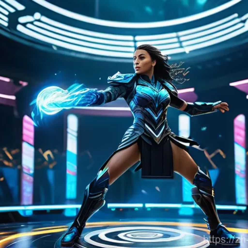 리버스 1999 최고의 PvP 빌드 - **Prompt 1: "The Offensive Core"**
    A dynamic, powerful female warrior stands in the center of a ...