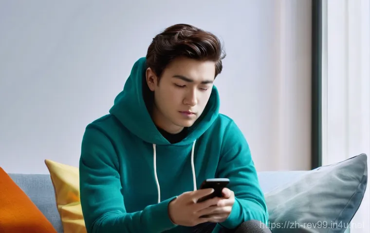 리버스 1999 모바일 호환성 테스트 - **Prompt 1: The Frustration of Lag and Overheating**
    "A young, fully clothed person, appearing t...