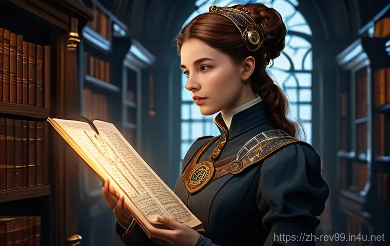 리버스 1999 최고 효율 연계기술 - **Prompt 1: The Strategist's Insight**
    "A highly detailed, intricate illustration of a female ch...