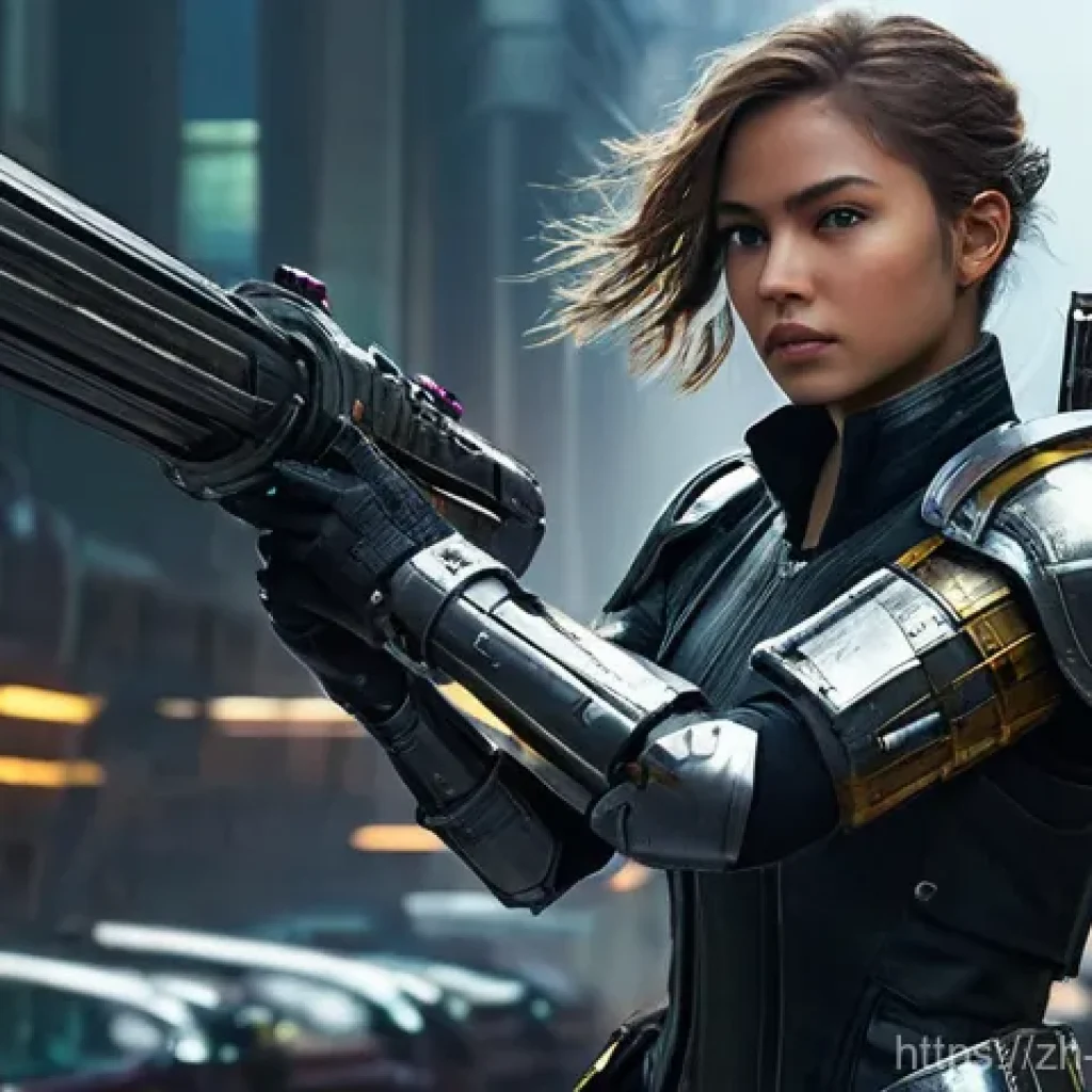 리버스 1999 각 클래스별 특징 - **Prompt for "Blade (Output)":**
    "A young woman, embodying the 'Blade' class from 'Reverse: 1999...