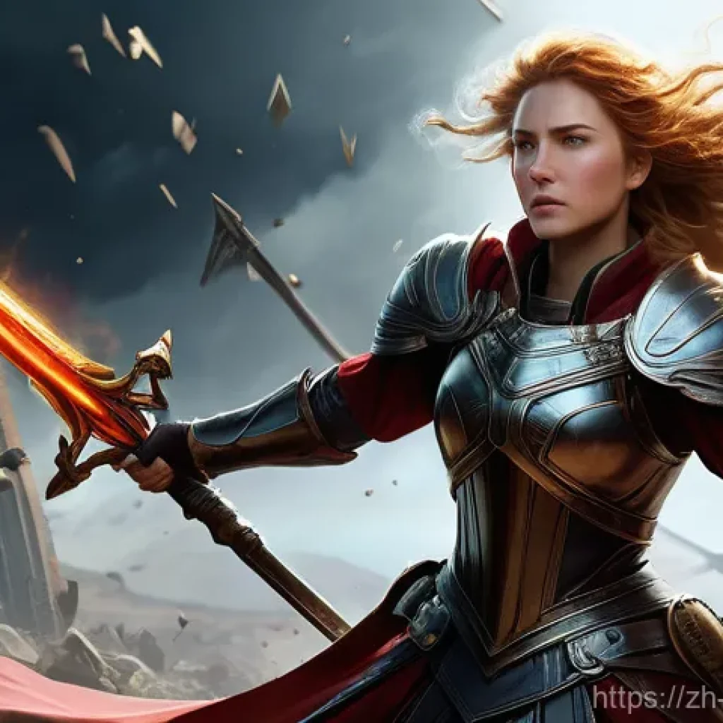 리버스 1999 랭킹 시스템 설명 - **Dynamic Battle Scene: Isolde's Overwhelming Power**
A dynamic, action-packed illustration feat...