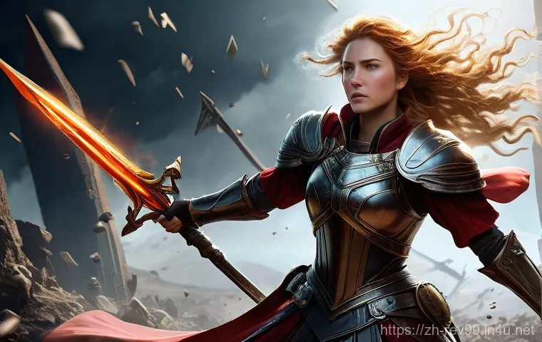 리버스 1999 랭킹 시스템 설명 - **Dynamic Battle Scene: Isolde's Overwhelming Power**
    A dynamic, action-packed illustration feat...