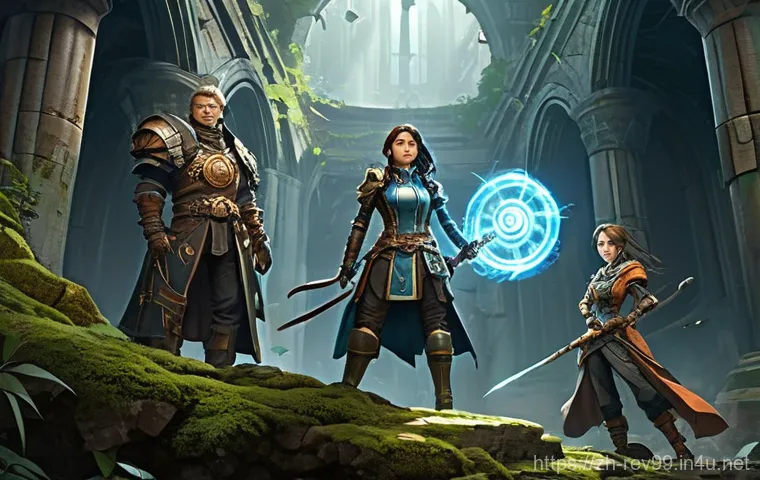 리버스 1999 팬 커뮤니티 트렌드 - **Prompt 1: Community & Collaborative Creation**
    "A vibrant and diverse group of young adults an...