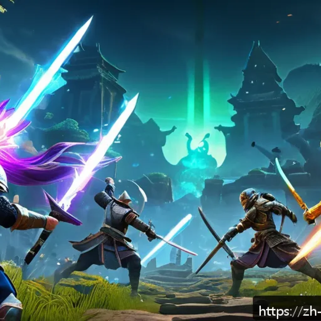 리버스 1999 파트너십 캠페인 - A dynamic multiplayer game scene featuring diverse characters in colorful, detailed fantasy armor, e...