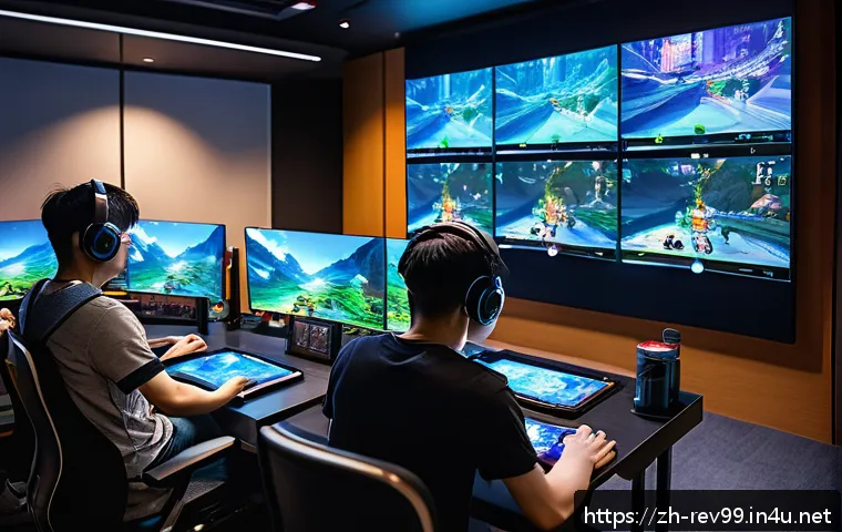 리버스 1999 추천 게임 커뮤니티 - A vibrant gaming forum scene focused on strategy sharing for the game "리버스1999," featuring a diverse...