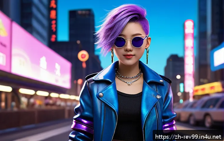 리버스 1999 커스터마이징 예제 - A dynamic female character from the game リバース1999, featuring a playful smile and lively expression, ...